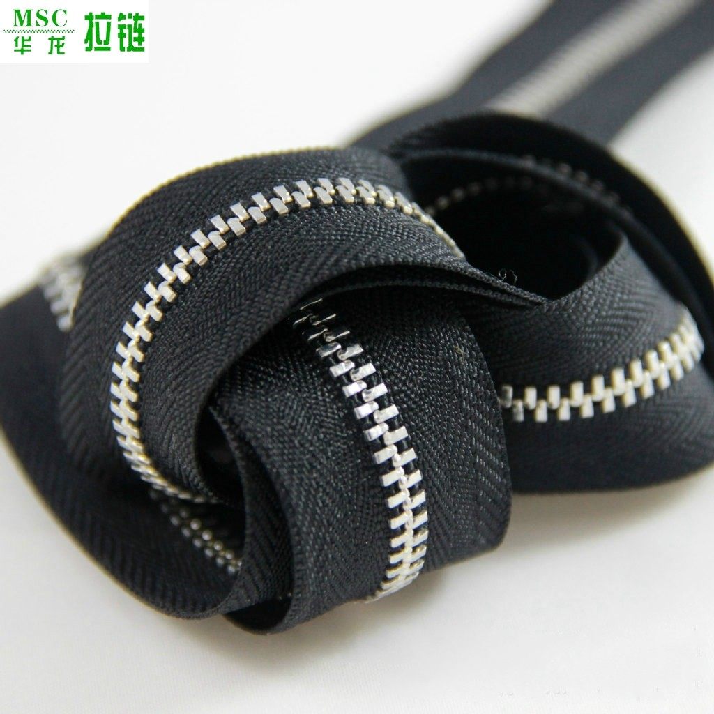 1535616462922041.jpg #3 white gold metal zipper Y teeth.jpg